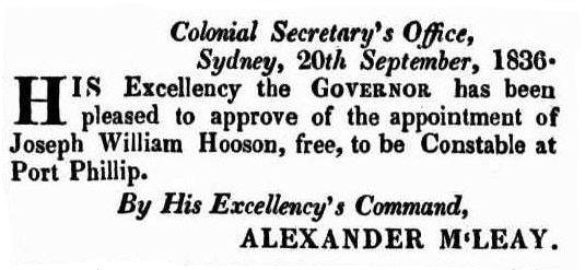 [NSW Government Gazette]