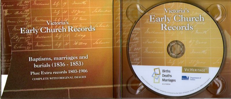 [Early Church Records DVD]