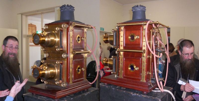 [John Semmens and His Magic Lantern]