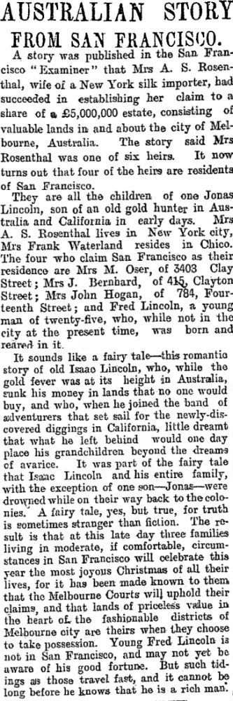 [The Star (NZ) 12 December 1904]