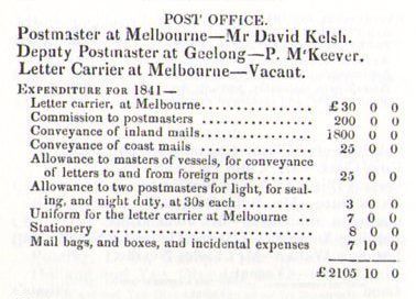 [Post Office at Melbourne - Kerr]