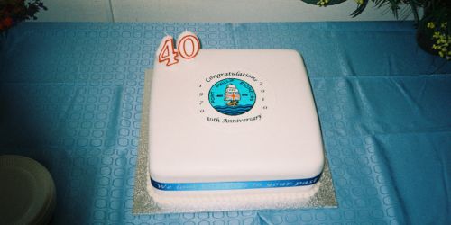 [PPPG 40th Anniversary Cake]