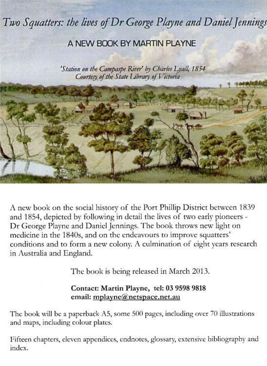 [New Book by Dr. Martin Playne]