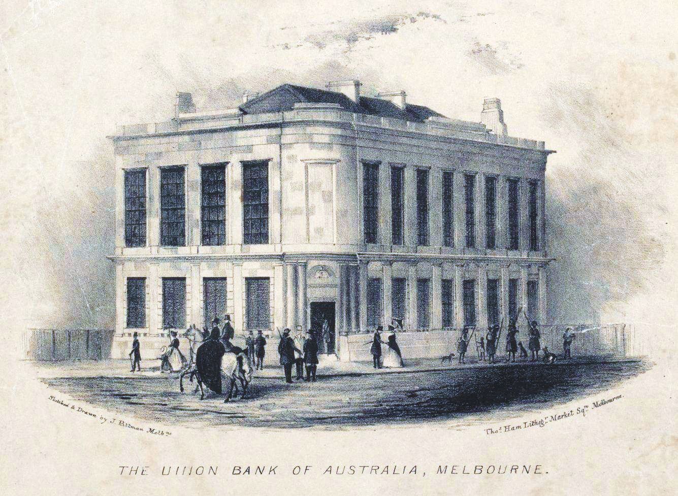 [Union Bank of Australia, Melbourne c1844]