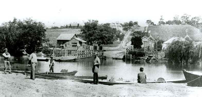 [Yarra River at Punt Road]