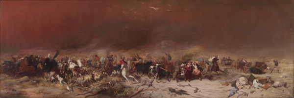 [Painting by William Strutt]